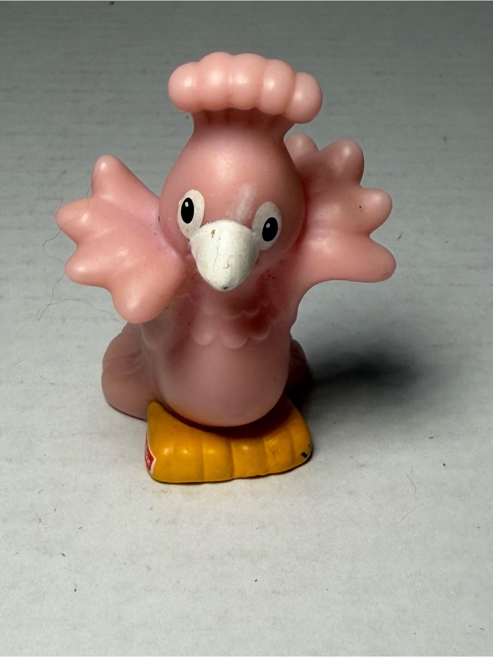 Fisher Price Little People Pink Peacock Bird Figure